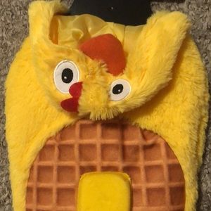 Halloween Chicken and Waffle Pet Costume